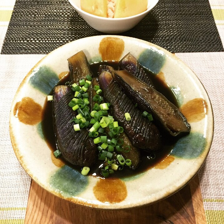 冷やして美味しい♡茄子の煮びたし